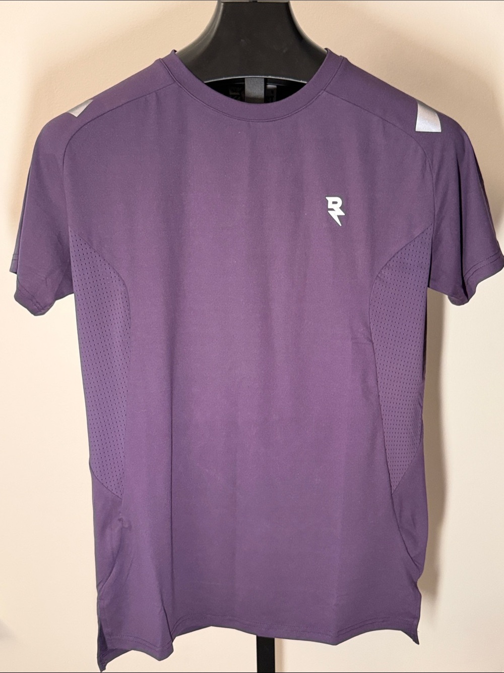 Men’s RZIST Purple Performance Tee - Picture 5 of 6
